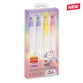 Blister Evidenziatore e Pennarello Fluo Colori Assortiti