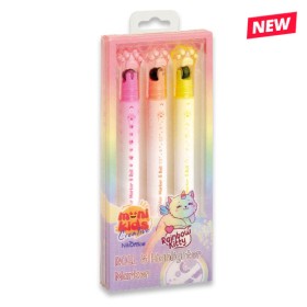 Blister Evidenziatore e Timbro Roll Colori Assortiti