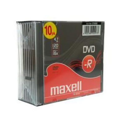 CD-DVD-RW da 4,7GB Slim Case Maxell Velocità 16x