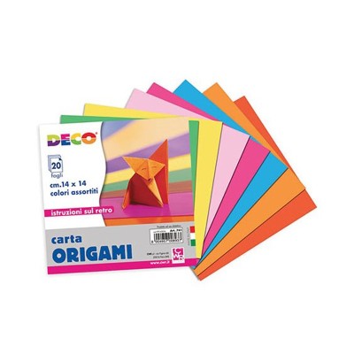 Blocco Origami da 20 Fogli 14X14