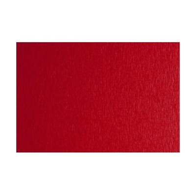 Fogli Cartoncino Monoruvido 50x70 Rosso 220g