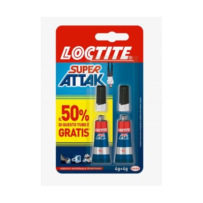Loctite Super Attak Original Bipack 4g+4g