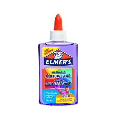 Elmer's Colle Liquide Trasparenti Viola 147ml