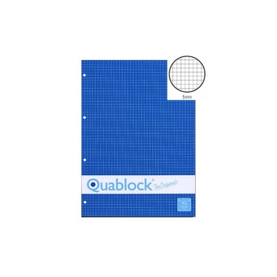 Quablock  21x29  Bianco 5mm