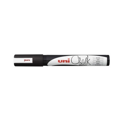 Marker Uni Chalk per Lavagne 2,5mm Nero