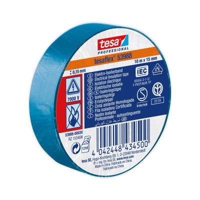 Rotoli Nastro Isolante Soft PVC Tesa Professional 53988 Blu