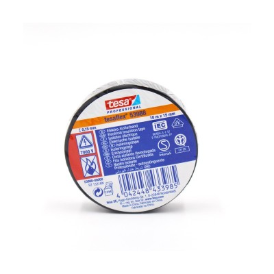 Rotoli Nastro Isolante Soft PVC Tesa Professional 53988 Nero