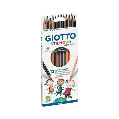 Pastelli Giotto Stilnovo Skin Tones  12pz