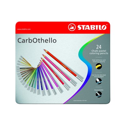 Pastelli STABILO CarbOthello Scat.Metallo 24pz