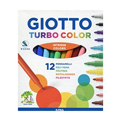 Pennarelli Giotto Turbo Color Astuccio 12pz