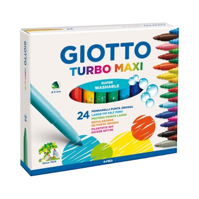 Pennarelli Giotto Turbo Maxi Astuccio 24pz