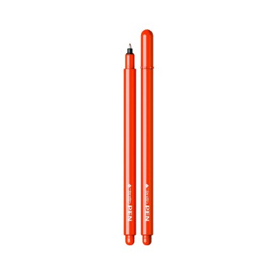 Pennarelli Tratto Pen Metal Arancione