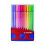 Pennarelli Stabilo Pen 68 Color Parade Blu/Rosso 20 Colori