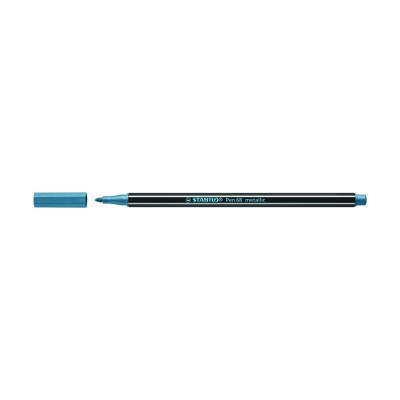 Pennarelli Stabilo Pen 68 Metallic Blu