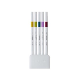 Assortimento 5pz Pennarelli Emott Pen 0,4mm Retrò N0.8