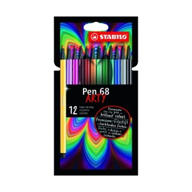 Scatola Cartone Stabilo Pen 68 Arty 12pz