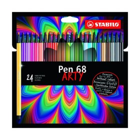 Scatola Cartone Stabilo Pen 68 Arty 24pz