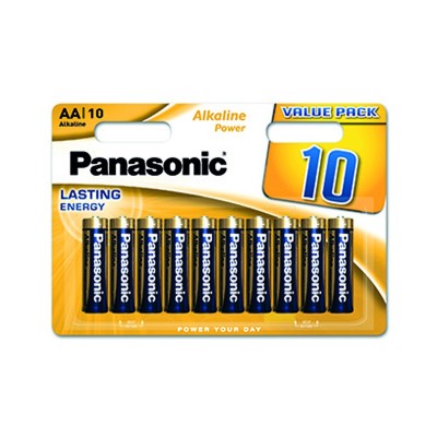 Blister Pile Stilo AA Panasonic 10pz.