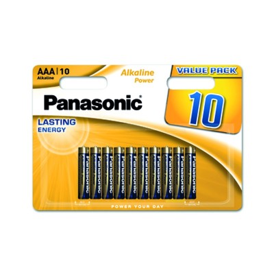 Blister Pile Mini Stilo AAA Panasonic 10pz
