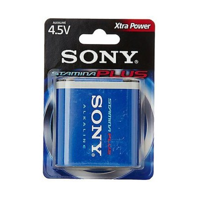 Blister Pila Piatta Sony Extra Power 4,5 V 3LR12