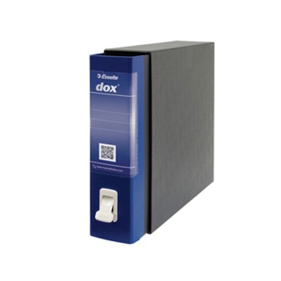 Registratore Protocollo DOX2 Dorso 8cm Blu