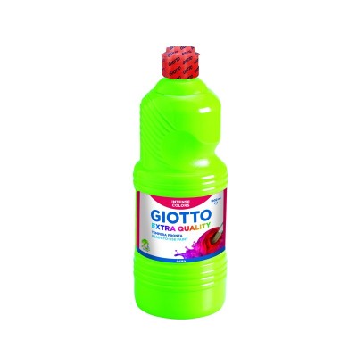 Tempera Pronta Giotto 1000 ml Verde Chiaro