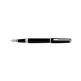 Penna Stilografica Waterman Exception Slim Black Lacquer ST F