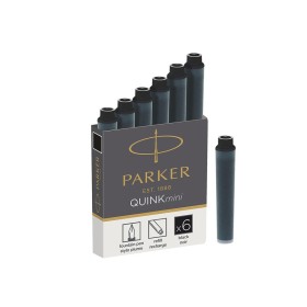 Mini Cartucce Parker Nero 6pz