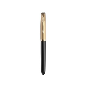 Penna Stilografica Parker 51 Deluxe Black GT F